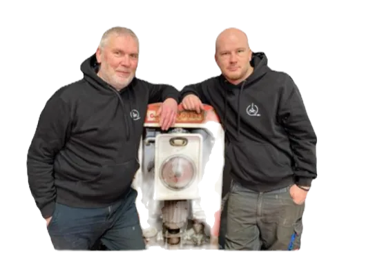 Reinhard Bergmann und Tobias Zink, das Team von ZK Outlet